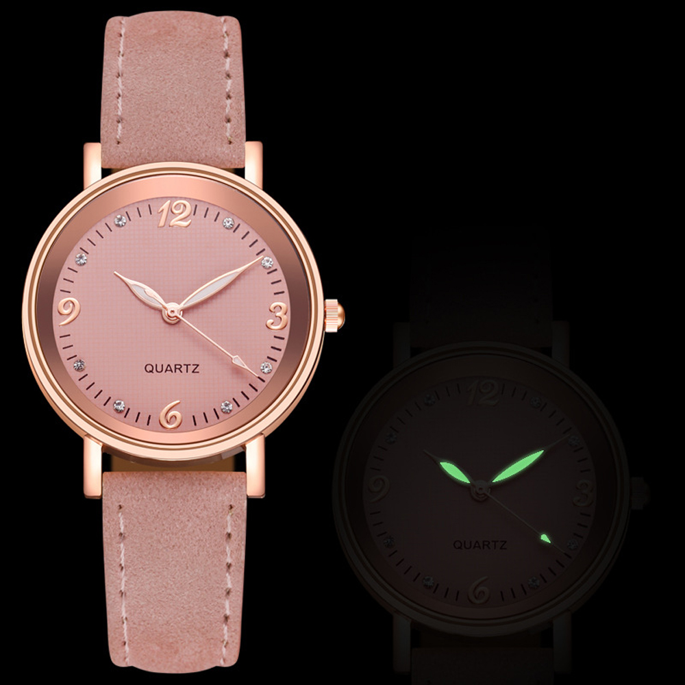 Vintage Watch Crystal - Relógio feminino simples vintage casual pulseira