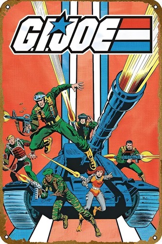 Vintage Collectible Posters - Gi Joe – Poster de tanque,
