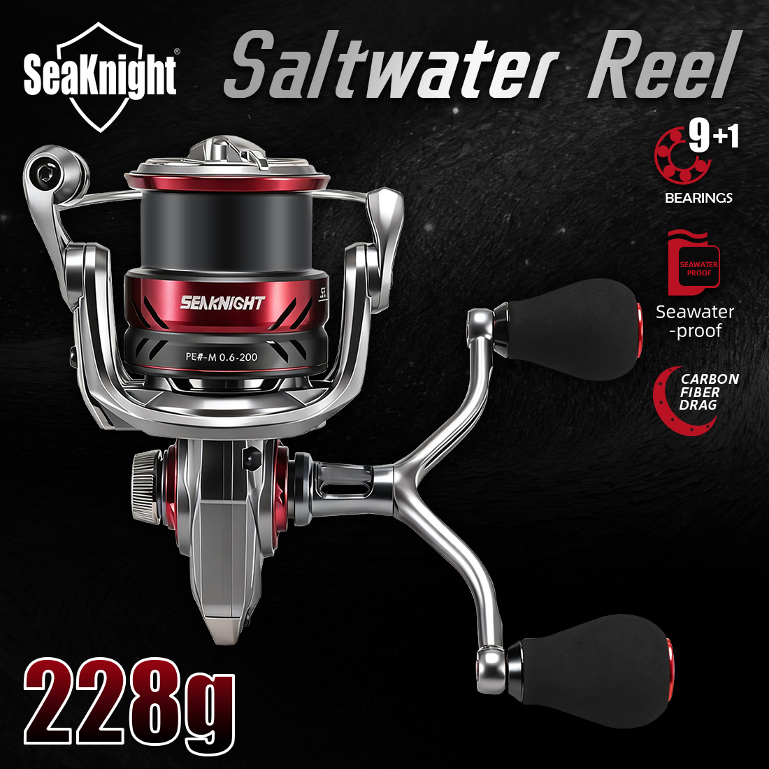 Developing Tank Reel - Carretilha de Pesca Giratória SeaKnight Marca