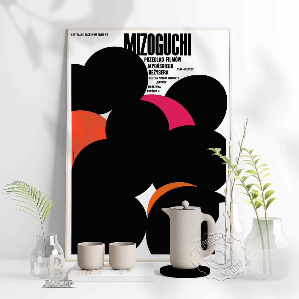 Vintage Collectible Posters - Pôster inicial de Waldemar Swierzy, impressões