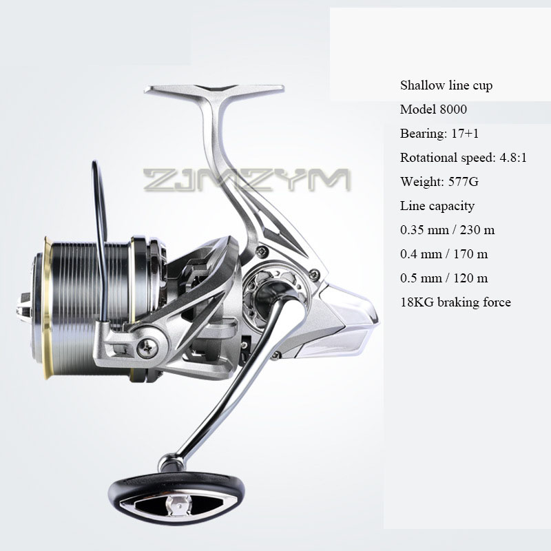 Developing Tank Reel - 18kg grande arrasto carretilhas de pesca