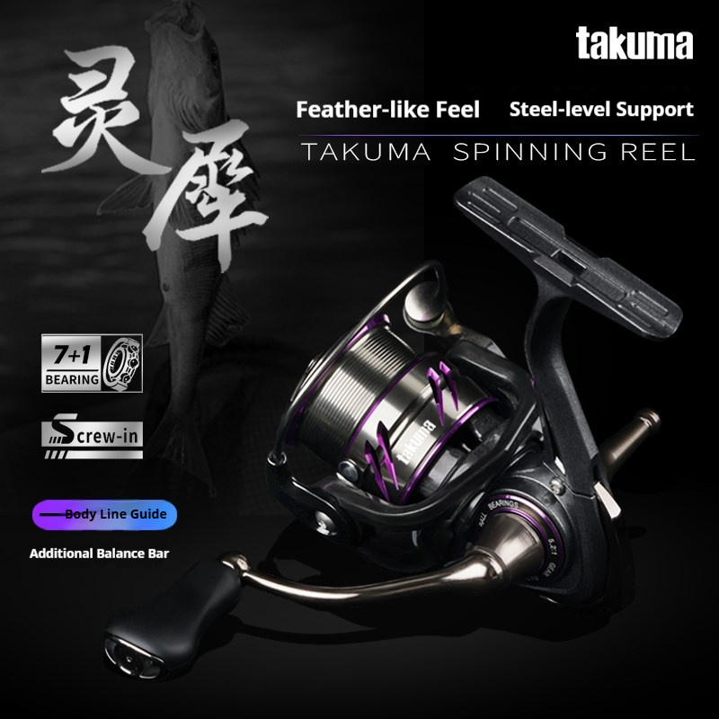 Developing Tank Reel - Carretilha de Pesca Takuma-Lingxi 3000s Leve