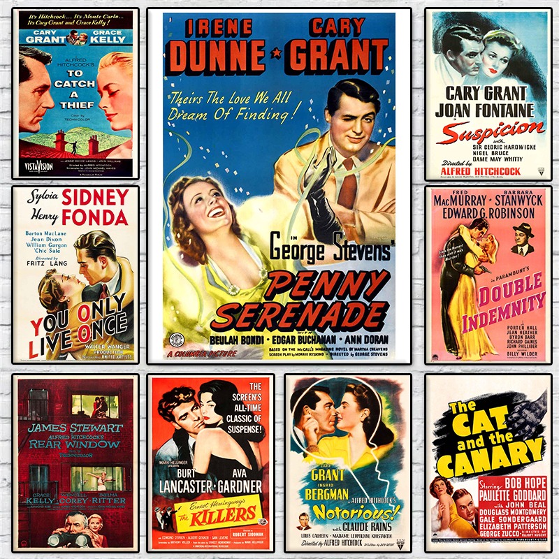 Vintage Collectible Posters - Pôster Vintage Americano Clássico: Coleção de