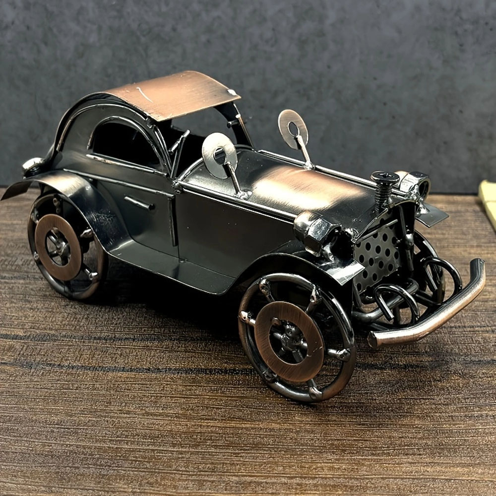 Vintage Collectible Cars - Ornamento de Modelo de Carro Antigo