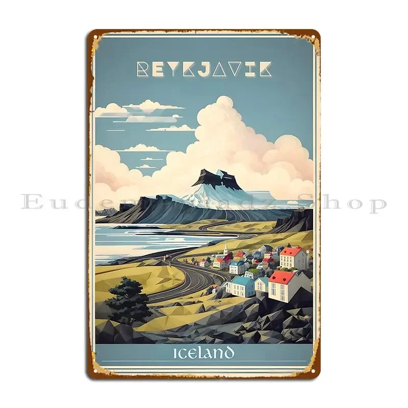 Vintage Collectible Posters - Reykjavik S Vintage Beauty: Coleção de