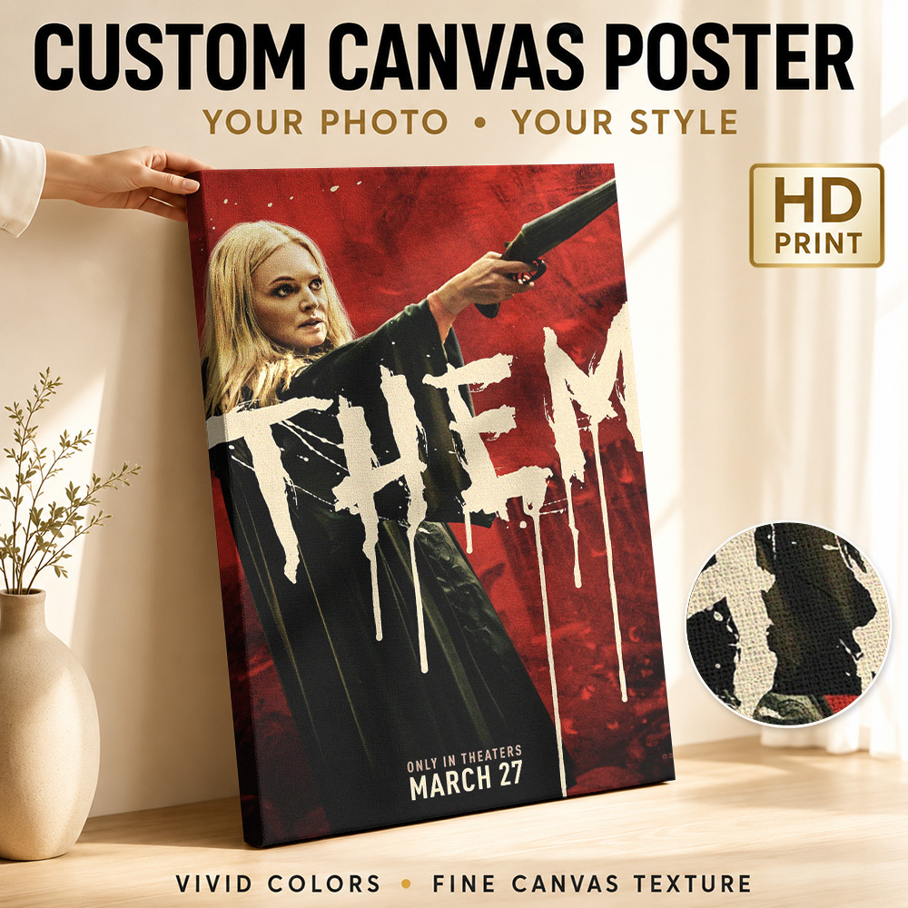 Vintage Collectible Posters - Pôster de Filme em Tela Personalizado,