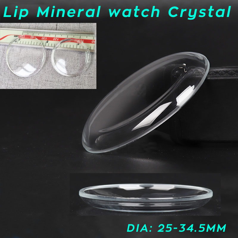 Vintage Watch Crystal - Tampa de pote de 25mm-34.5mm, relógio