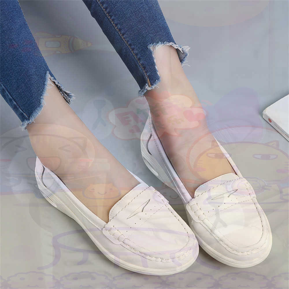 Most Collectible Vintage Items - Macio deslizamento-em das mulheres sapatos de