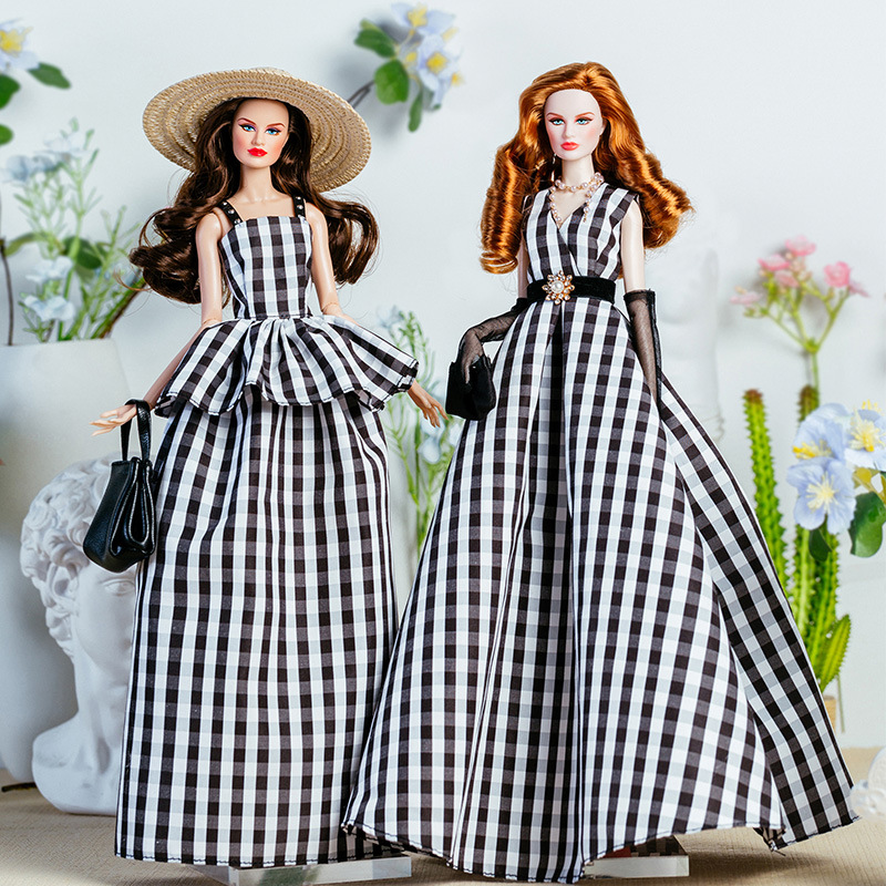 Vintage Collectible Accessories - 32cm supermodelo boneca roupas terno moda