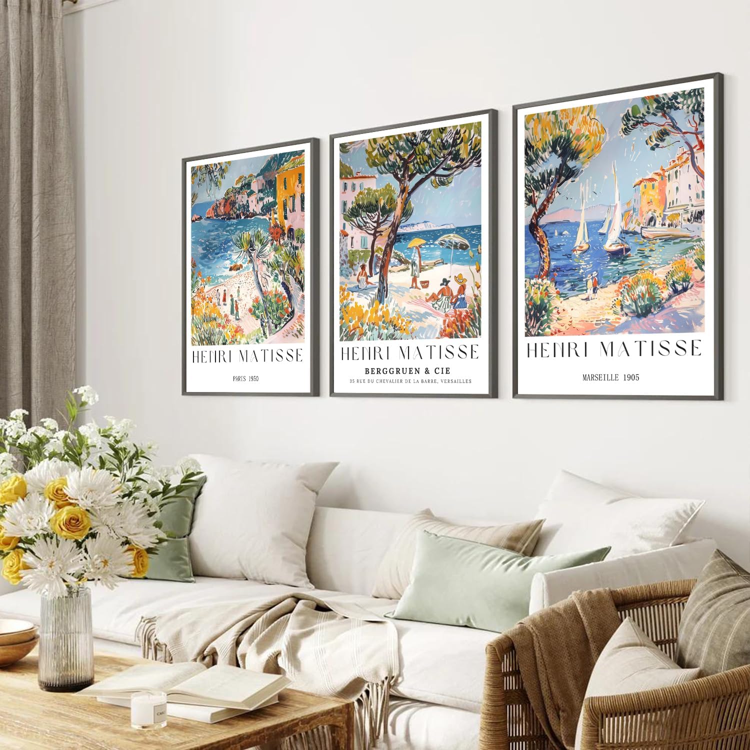 Vintage Collectible Posters - Coleção de Arte de Parede Vintage