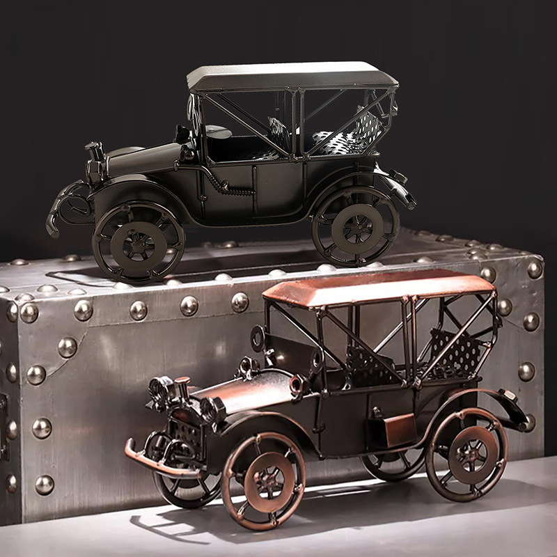 Vintage Collectible Cars - Modelo de Carro Antigo em Liga