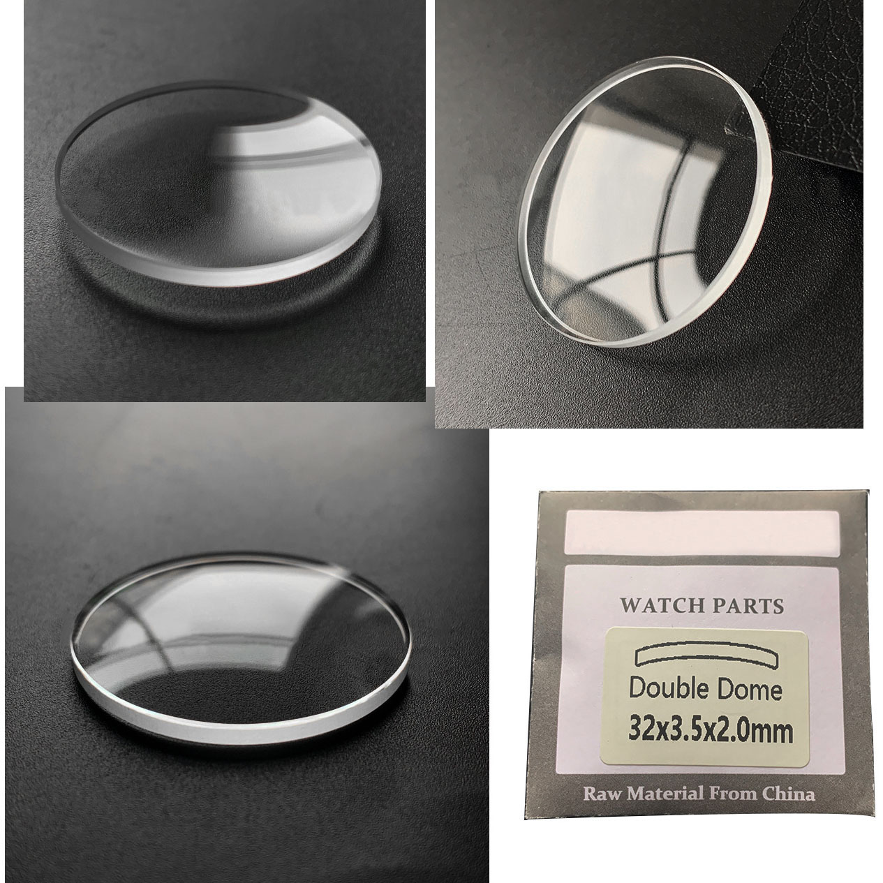 Cúpula dupla 2.0mm de espessur - Vintage Watch Crystal avaliação e preço
