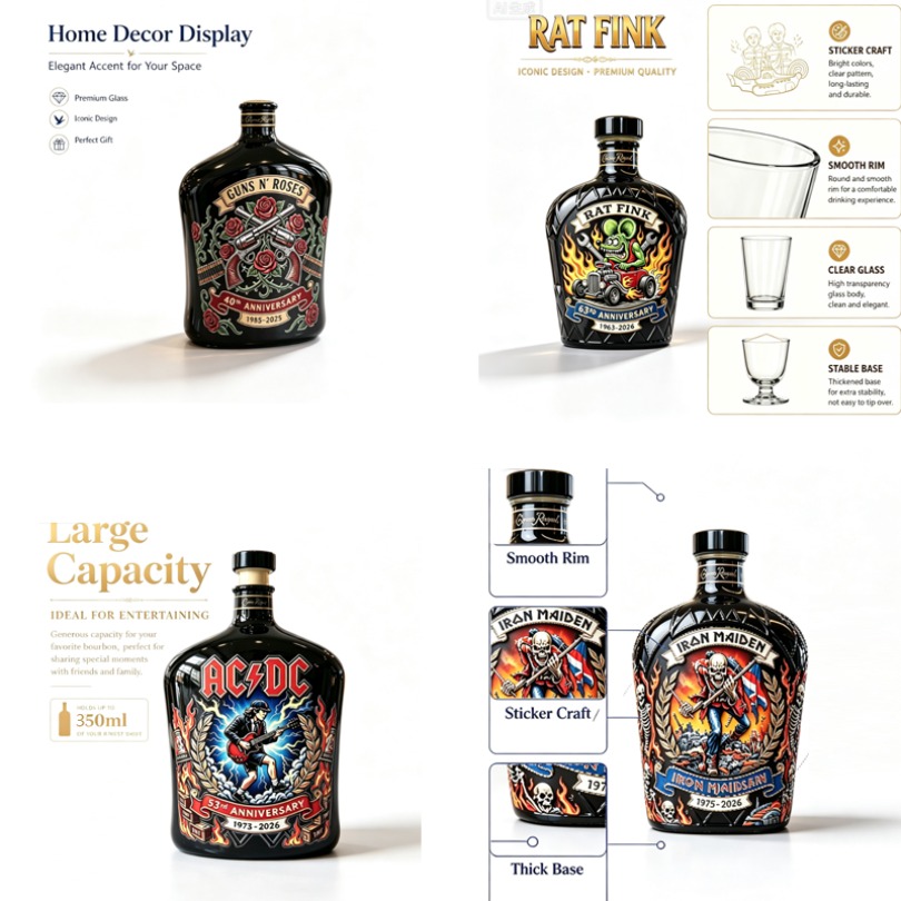 Decantador de uísque com padrã - Vintage Collectible Liquor Bottles avaliação e preço