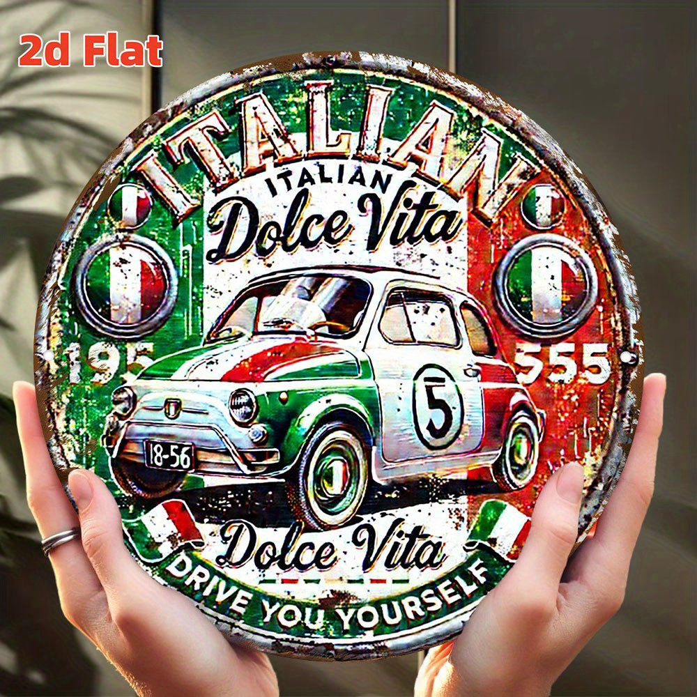 2D plano, vintage italiano par - Vintage Collectible Cars avaliação e preço