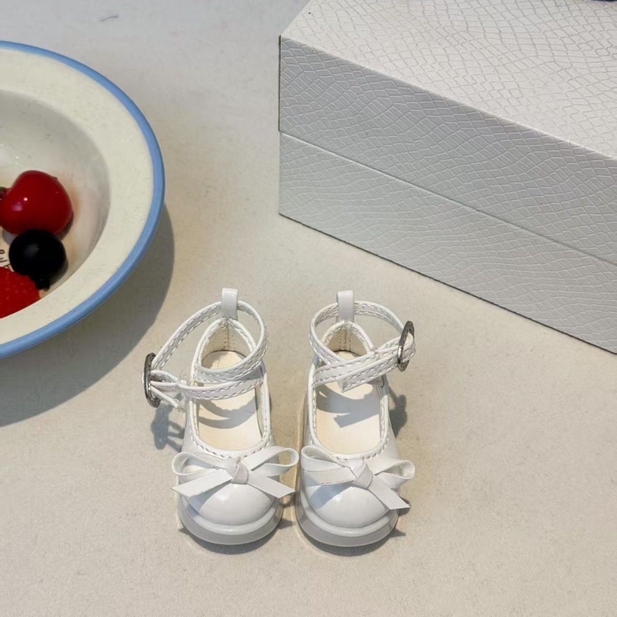 Sapatos de Boneca com Laço Mar - Vintage Collectible Accessories avaliação e preço