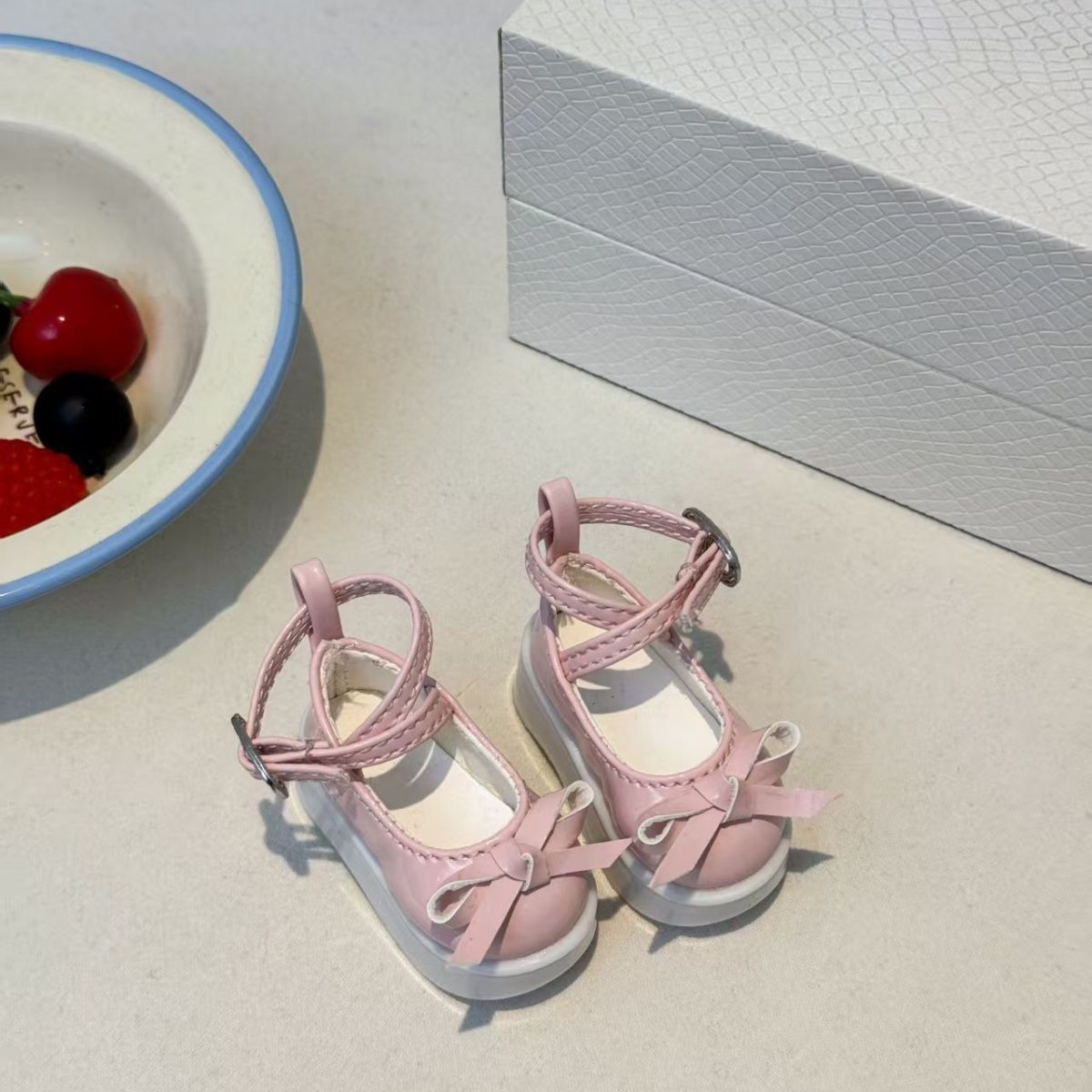 Sapatos de Boneca com Laço Mar - Vintage Collectible Accessories avaliação e preço
