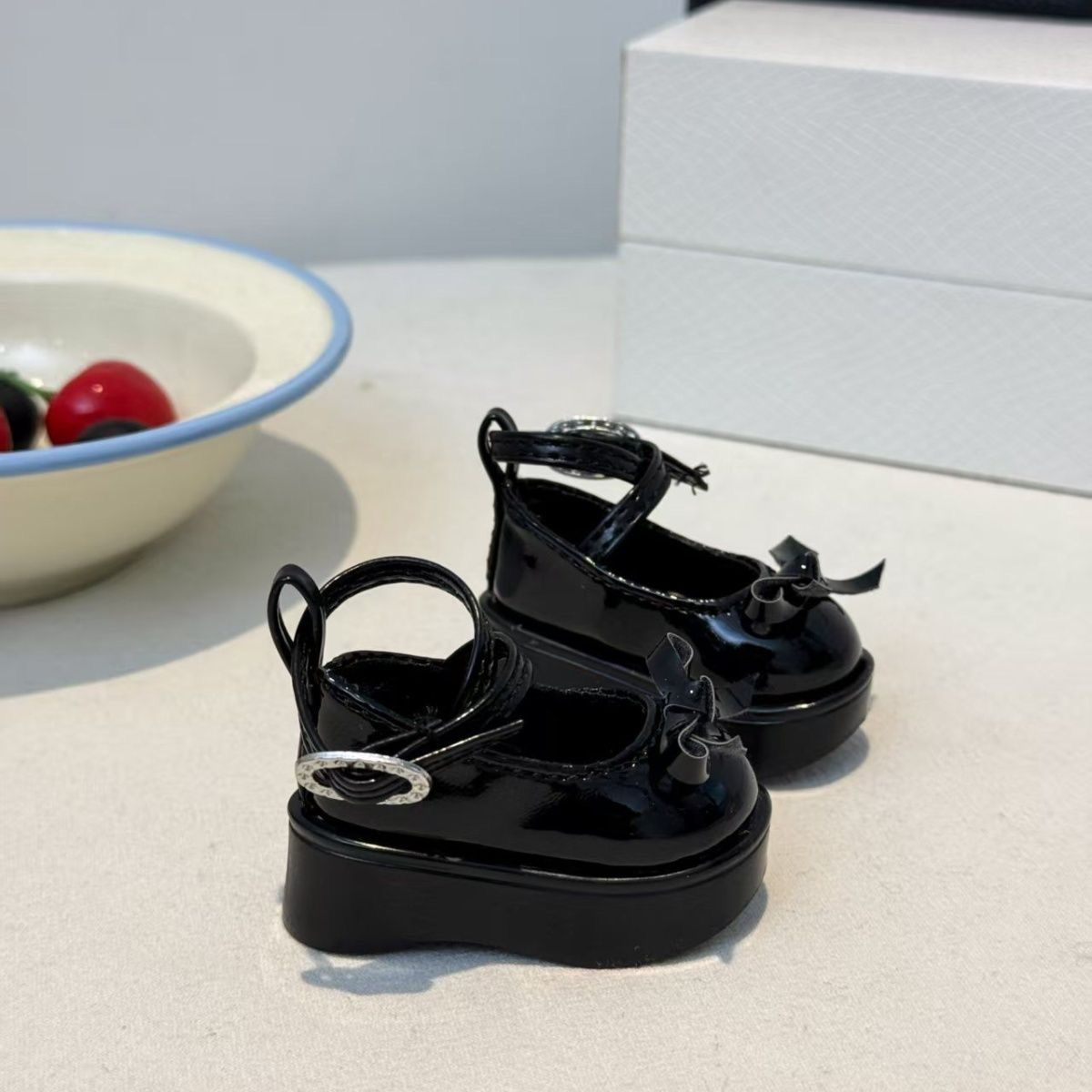 Sapatos de Boneca com Laço Mar - Vintage Collectible Accessories avaliação e preço