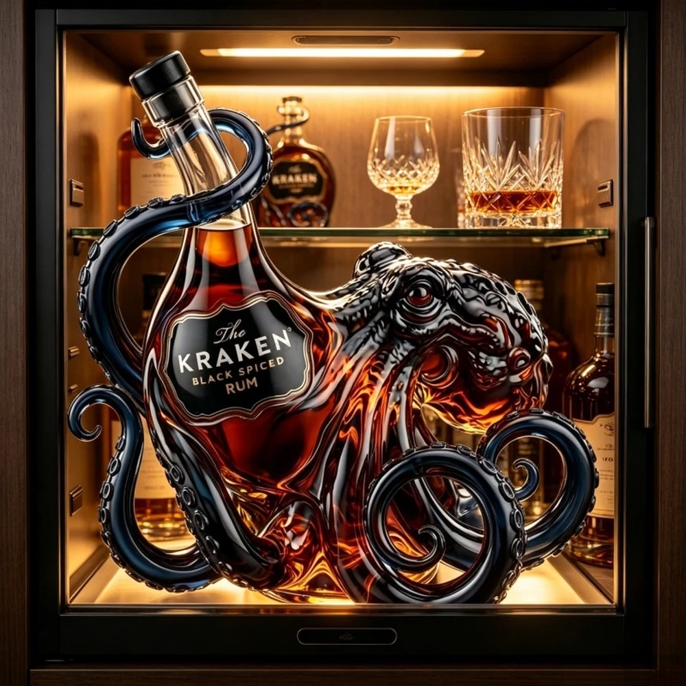 Impressão de Garrafa de Rum Vi - Vintage Collectible Posters avaliação e preço