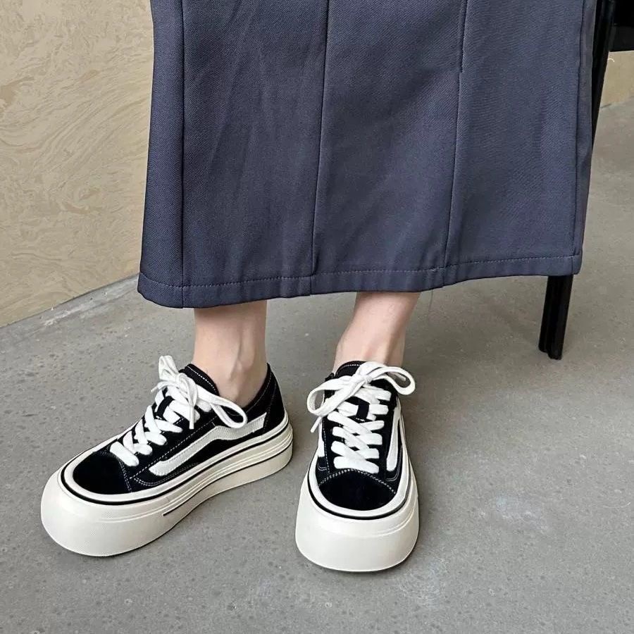 2024 novo adulto feminino têni - Vans Shoes Old Skool avaliação e preço