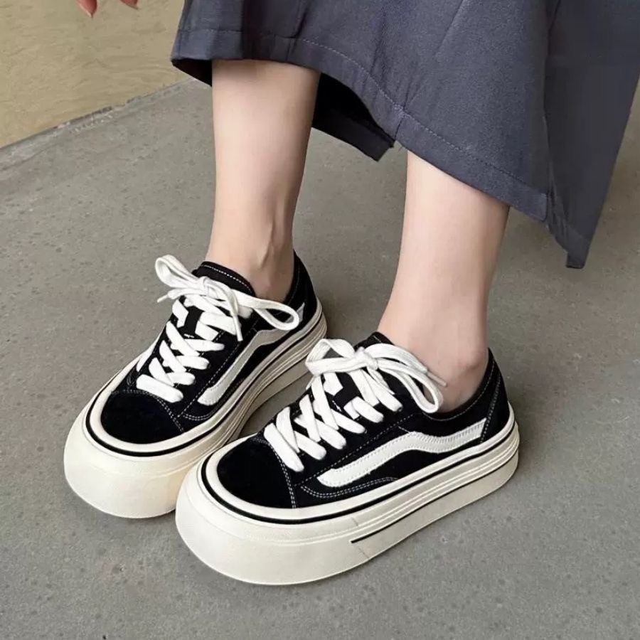 2024 novo adulto feminino têni - Vans Shoes Old Skool avaliação e preço