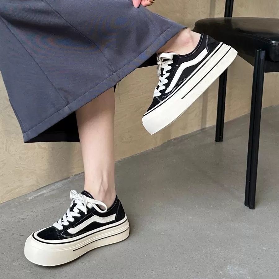 2024 novo adulto feminino têni - Vans Shoes Old Skool avaliação e preço