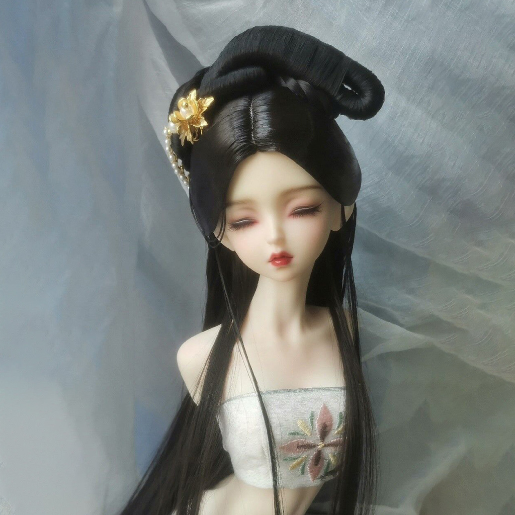 1/4 1/3 bjd boneca perucas chi - Vintage Collectible Accessories avaliação e preço