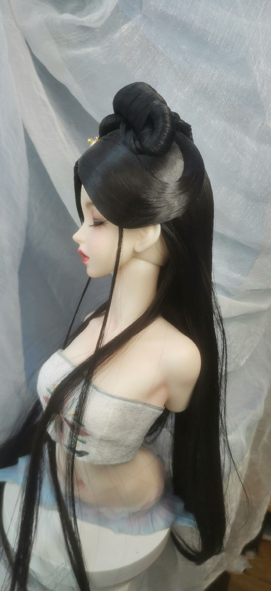 1/4 1/3 bjd boneca perucas chi - Vintage Collectible Accessories avaliação e preço