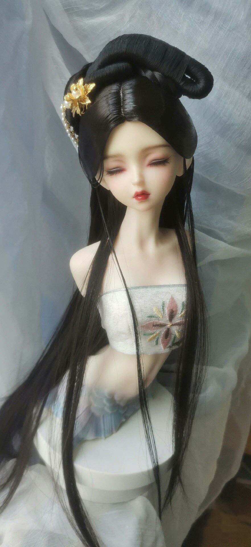 1/4 1/3 bjd boneca perucas chi - Vintage Collectible Accessories avaliação e preço