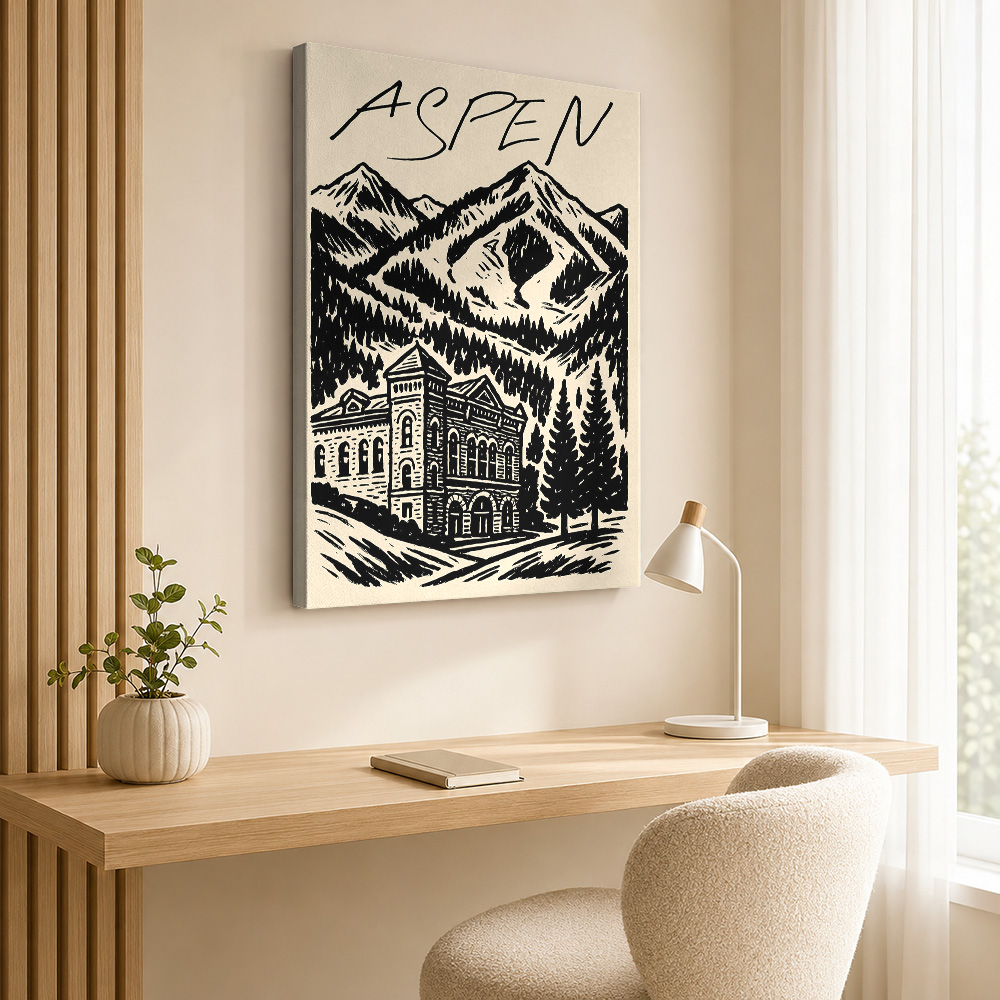 Pôster de Lona Aspen Vintage S - Vintage Collectible Posters avaliação e preço