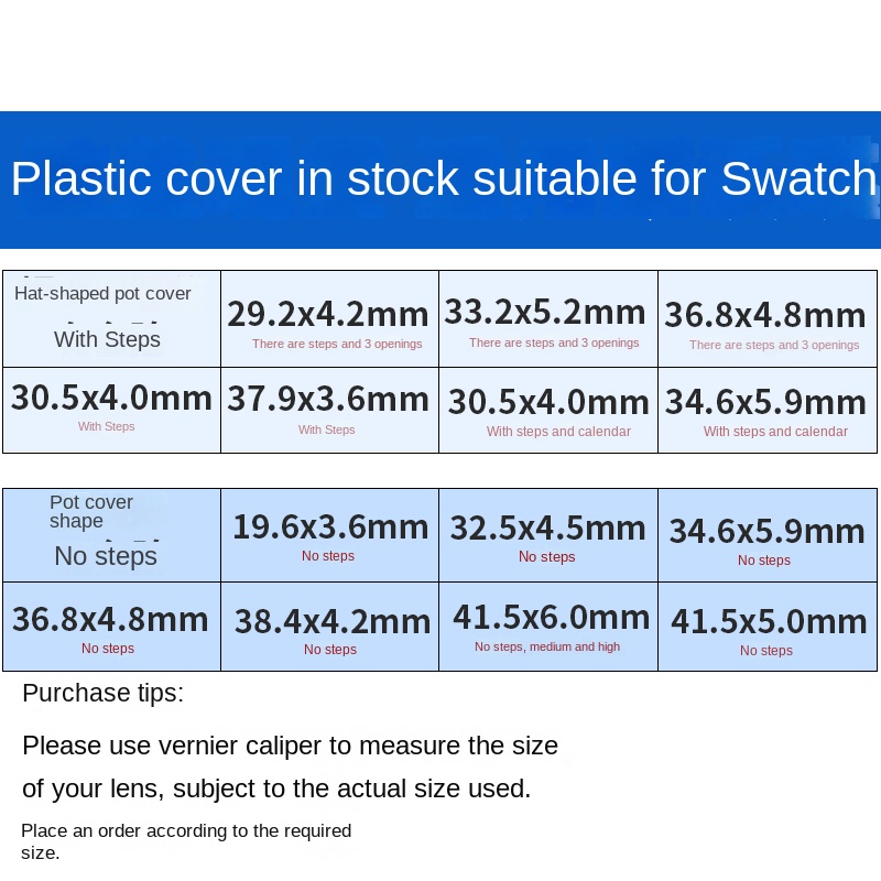 Para swatch vidro acrílico plá - Vintage Watch Crystal avaliação e preço